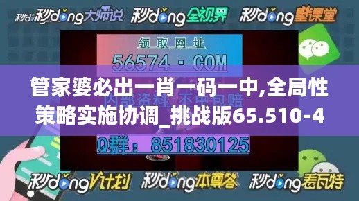 管家婆必出一肖一码一中,全局性策略实施协调_挑战版65.510-4